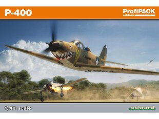 Eduard - Bell P-400 Airacobra Profipack, 1/48, 8092 цена и информация | Kонструкторы | 220.lv