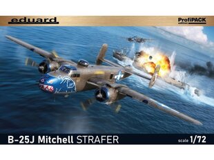 Eduard - B-25J Mitchell STRAFER ProfiPACK Edition, 1/72, 7012 cena un informācija | Konstruktori | 220.lv