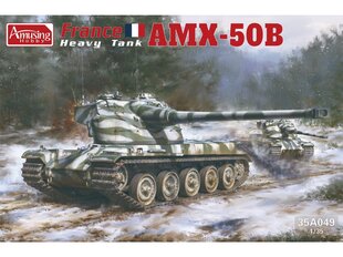 Amusing Hobby - France AMX-50B Heavy Tank, 1/35, 35A049 cena un informācija | Konstruktori | 220.lv