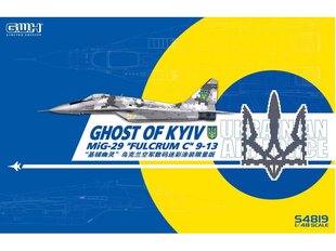 Great Wall Hobby - Ghost of Kyiv MiG-29 9-13 "Fulcrum-C", 1/48, S4819 cena un informācija | Konstruktori | 220.lv