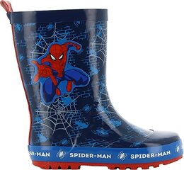 Leomil bērnu gumijas zābaki Spider Man, zili, 25.izm цена и информация | Резиновые сапоги детские | 220.lv