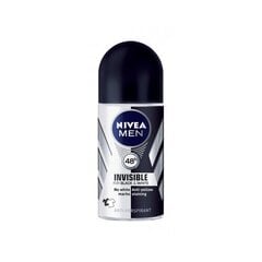 Dezodorants Nivea Invisible For Black & White Power Roll-On, 50 ml цена и информация | Дезодоранты | 220.lv