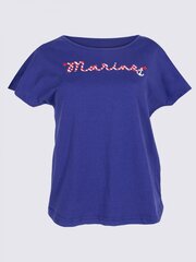 Sieviešu T-krekls YoClub PK-086 Marine(Zila) cena un informācija | T-krekli sievietēm | 220.lv