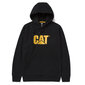 Vīriešu džemperis ar kapuci Cat W10646, melns/dzeltens цена и информация | Darba apģērbi | 220.lv
