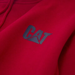 Vīriešu džemperis ar kapuci CAT 1910709, sarkans цена и информация | Рабочая одежда | 220.lv