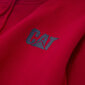 Vīriešu džemperis ar kapuci CAT 1910709, sarkans cena un informācija | Darba apģērbi | 220.lv