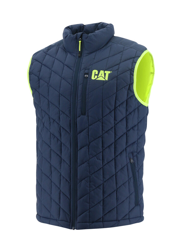 Vīriešu veste CAT 1320055 HI VIS, zila цена и информация | Darba apģērbi | 220.lv