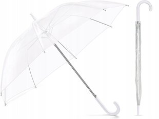Caurspīdīgs lietussargs 105cm цена и информация | Женские зонты | 220.lv