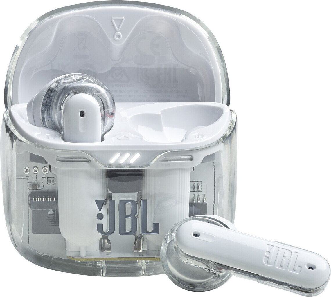 JBL Tune Flex TWS Ghost Edition JBLTFLEXGWHT cena un informācija | Austiņas | 220.lv