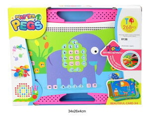 Мозайка детская, 268 деталей (0138) 4476 цена и информация | Развивающие игрушки | 220.lv
