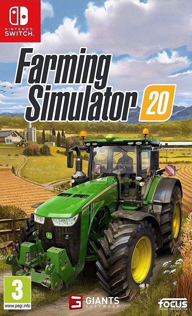 Farming Simulator 20 Nintendo Switch cena un informācija | Datorspēles | 220.lv