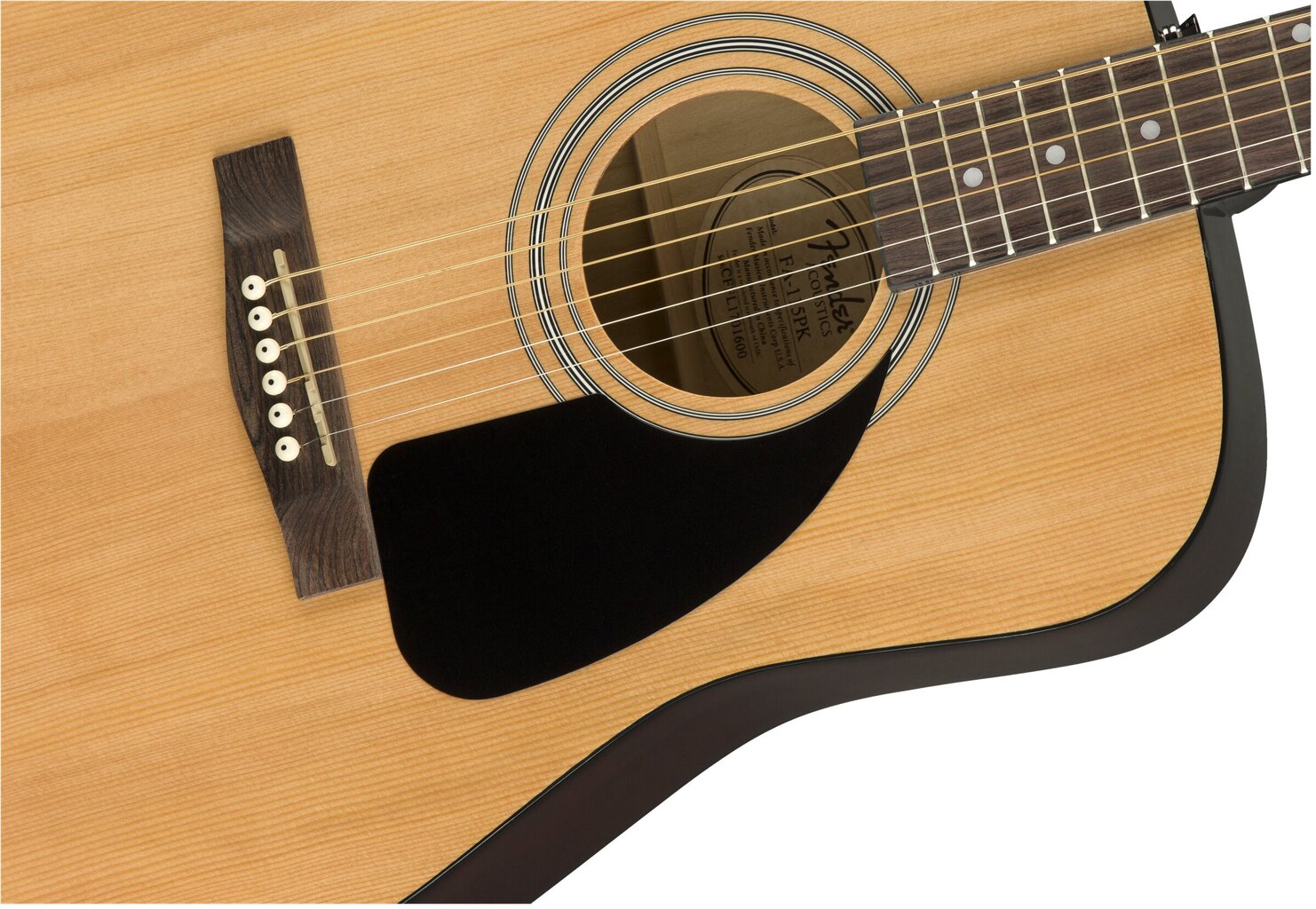 Akustiskās ģitāras komplekts Fender FA-115 cena un informācija | Ģitāras | 220.lv
