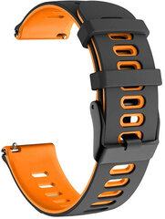 4wrist Watch Band Grey Orange cena un informācija | Viedpulksteņu un viedo aproču aksesuāri | 220.lv