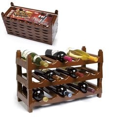Полка для вина, модуль на 6 бутылок. цена и информация | Кухонные принадлежности | 220.lv