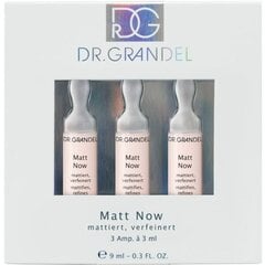 Ампулы Dr. Grandel Matt Now 3 x 3 мл цена и информация | Сыворотки для лица, масла | 220.lv