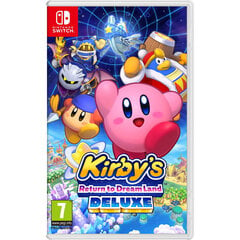 Игра Kirby's Return to Dreamland Deluxe Nintendo Switch цена и информация | Компьютерные игры | 220.lv