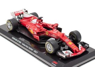 FERRARI SF70H Sebastian Vettel - 2017 HACHETTE 1:24 cena un informācija | Kolekcionējamie modeļi | 220.lv