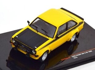 Ford Escort MK2 RS 1800 1976 Yellow/Black IXO 1:43 CLC450N cena un informācija | Kolekcionējamie modeļi | 220.lv