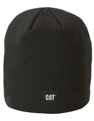 Vīriešu cepure CAT 1120038, melna cena un informācija | Vīriešu cepures, šalles, cimdi | 220.lv