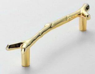 Ручка, металлическая «Лапландия», золотая, 128 мм цена и информация | Ручки для мебели | 220.lv