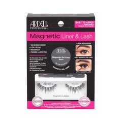 Ardell Magnetic Liner & Lash Wispies Set - Gift set for false eyelashes 1.0ks Black цена и информация | Накладные ресницы, керлеры | 220.lv