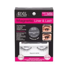 Ardell Magnetic Liner & Lash Demi Wispies - Gift set for false eyelashes 1.0ks Black cena un informācija | Mākslīgās skropstas, skropstu atliecēji | 220.lv