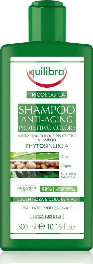 Šampūns aizsargā matu krāsu Beauty Formulas Equilibra Tricologica, 300ml cena un informācija | Šampūni | 220.lv