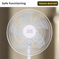 Grīdas ventilators, 50W, UK BRAND, TOUGH MASTER® TM-STF40W цена и информация | Ventilatori | 220.lv