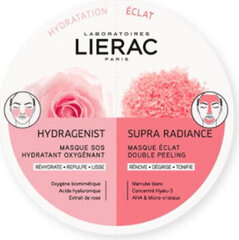 Sejas maska Lierac Hydragenist-Supra Radiance Mask, 2x6 ml cena un informācija | Sejas maskas, acu maskas | 220.lv