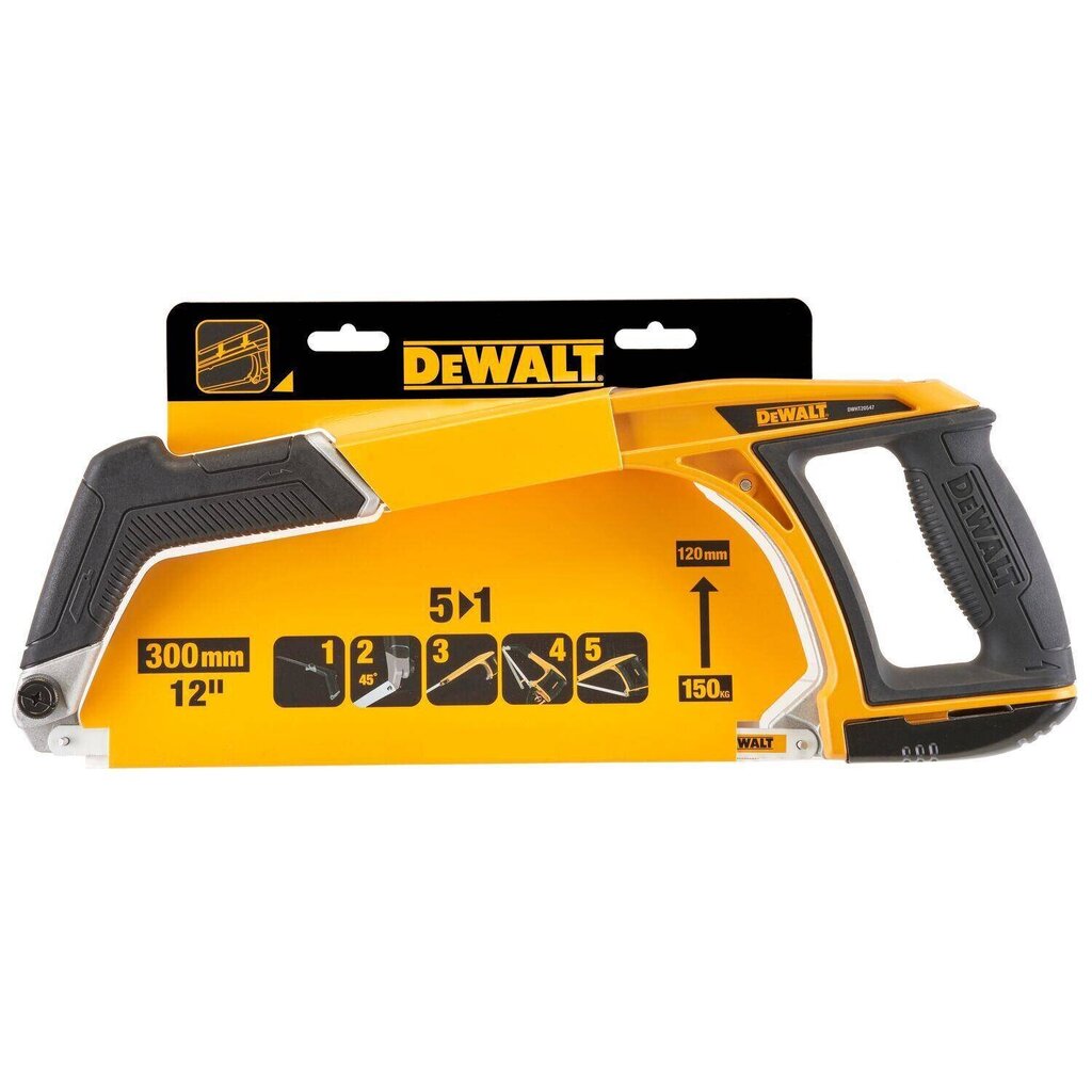 Zāģis metālam DeWalt 5in1, 300 mm cena un informācija | Rokas instrumenti | 220.lv