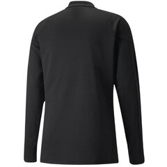 Vīriešu Puma individualFINAL 1/4 Zip treniņlēcējs 657950 45, melns цена и информация | Футбольная форма и другие товары | 220.lv