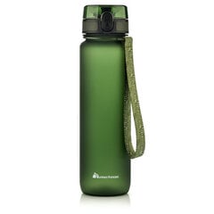 Ūdens pudele Meteor 1000 ml dark green цена и информация | Фляги для воды | 220.lv