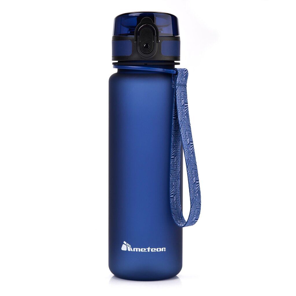 Ūdens pudele Meteor 1000 ml navy blue цена и информация | Ūdens pudeles | 220.lv