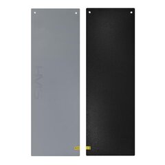 Vingrošanas paklājiņš MFK01 FITNESS MAT (gray- black) kaina ir informacija | Vingrošanas paklāji | 220.lv