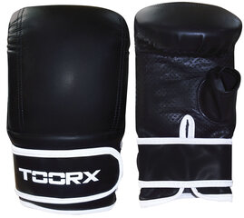 Boxing bag gloves TOORX JAGUAR S/M black eco leather цена и информация | Боевые искусства | 220.lv