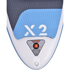 Zray X-Rider Deluxe X2 надувной SUP открытый спортивный комплект для паддлборда с технологией Ultimate Agile Light, синий цена и информация | SUP доски, водные лыжи, водные аттракционы | 220.lv