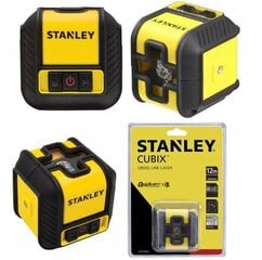 Lāzera līmenis Stanley Cubix STHT77498-1 12 m cena un informācija | Rokas instrumenti | 220.lv