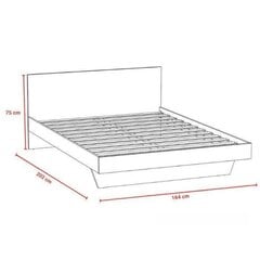 Кровать Aatrium Loft, 160x200 см, коричневый цвет цена и информация | Кровати | 220.lv
