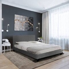 Кровать Aatrium Dublin, 160x200 см, серая цена и информация | Кровати | 220.lv