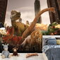 Fototapets - Dinozauri pilsētā cena un informācija | Fototapetes | 220.lv