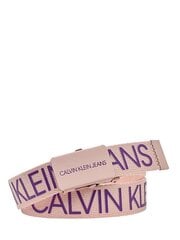 Детский ремень CALVIN KLEIN Canvas Logo Creole Pink 520882790 цена и информация | Аксессуары для детей | 220.lv