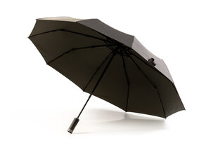 Зонтик Ring складной 10-ти спицевый, полный автомат 115 см, серый цена и информация | Мужские зонты | 220.lv