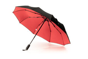 Saliekams lietussargs ar dubultu jumtiņu sarkanā krāsā cena un informācija | Lietussargi sievietēm | 220.lv