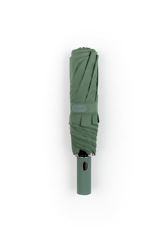Saliekams lietussargs dāvanu kastītē, pilnībā automātisks zaļš цена и информация | Lietussargi sievietēm | 220.lv