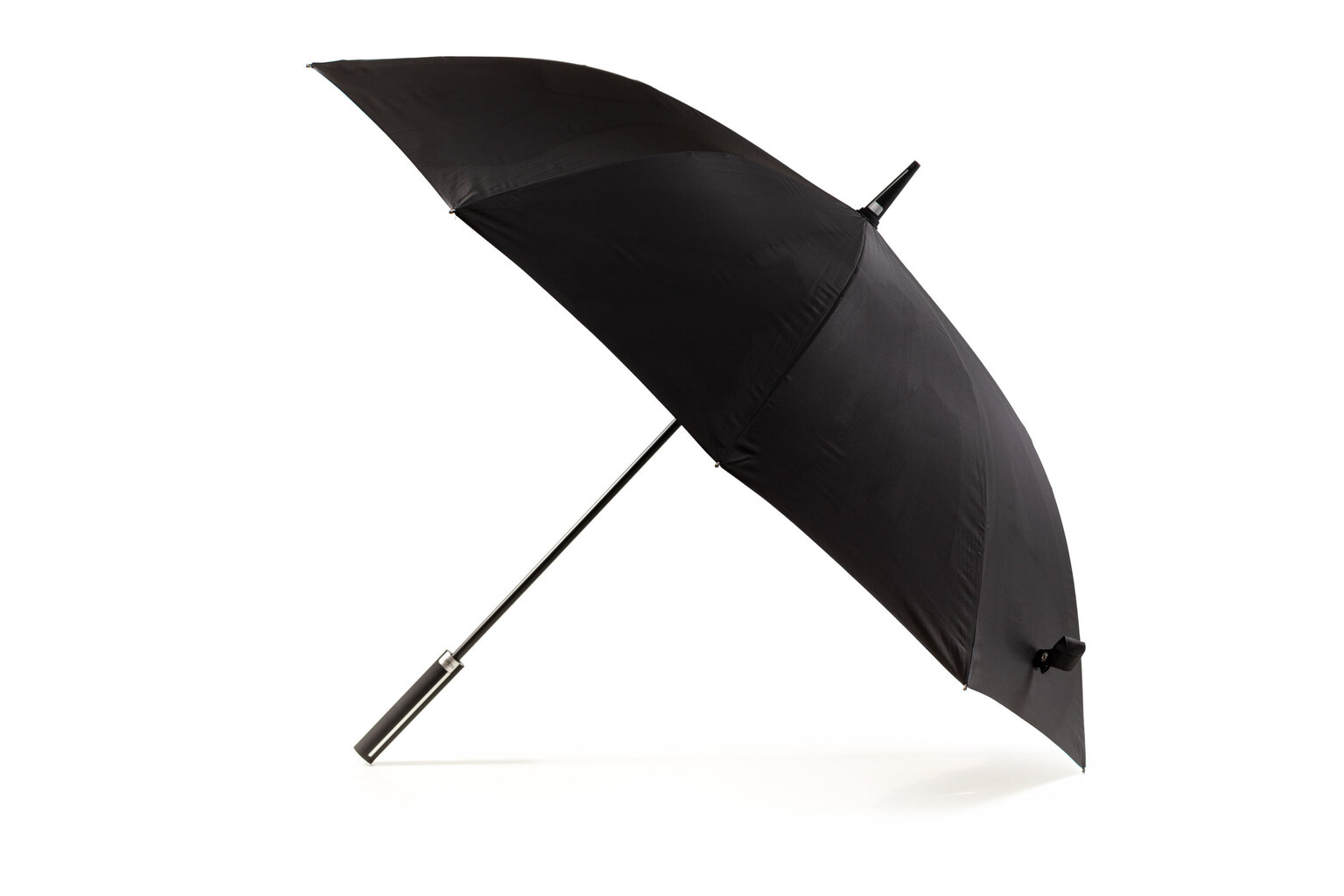 Stick lietussargs Soft Touch melns cena un informācija | Lietussargi vīriešiem | 220.lv