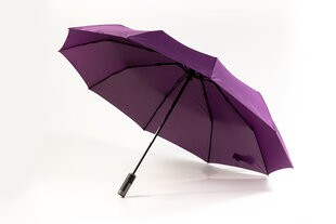 Зонт трость 10-ти спицевый с прорезиненной ручкой Soft Touch, фиолетовый цена и информация | Мужские зонты | 220.lv