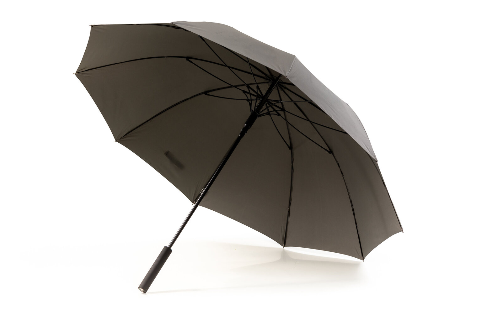 Stick lietussargs Soft Touch pelēks cena un informācija | Lietussargi vīriešiem | 220.lv