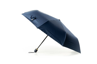 Kompakts zils saliekams lietussargs cena un informācija | Lietussargi sievietēm | 220.lv