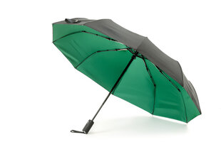 Saliekams lietussargs ar dubultu jumtiņu zaļā krāsā цена и информация | Женские зонты | 220.lv