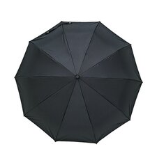 Saliekams lietussargs ar dubultu jumtiņu bordo krāsā cena un informācija | Lietussargi sievietēm | 220.lv